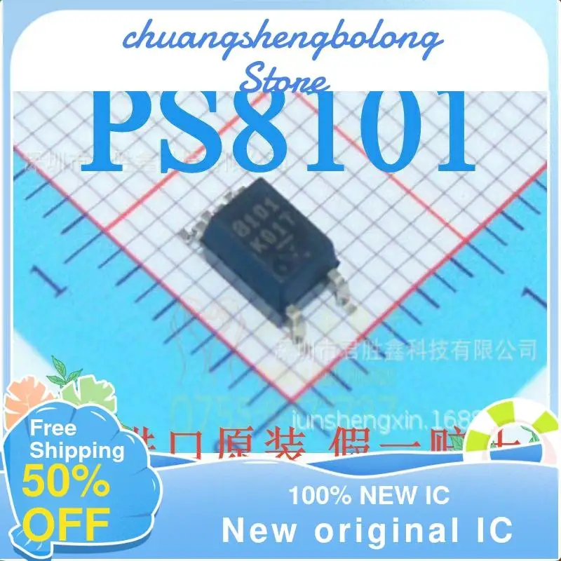 

10 шт. PS8101 PS8101-F3-A 8101 NEC SOP5 RENESAS новый оригинальный IC