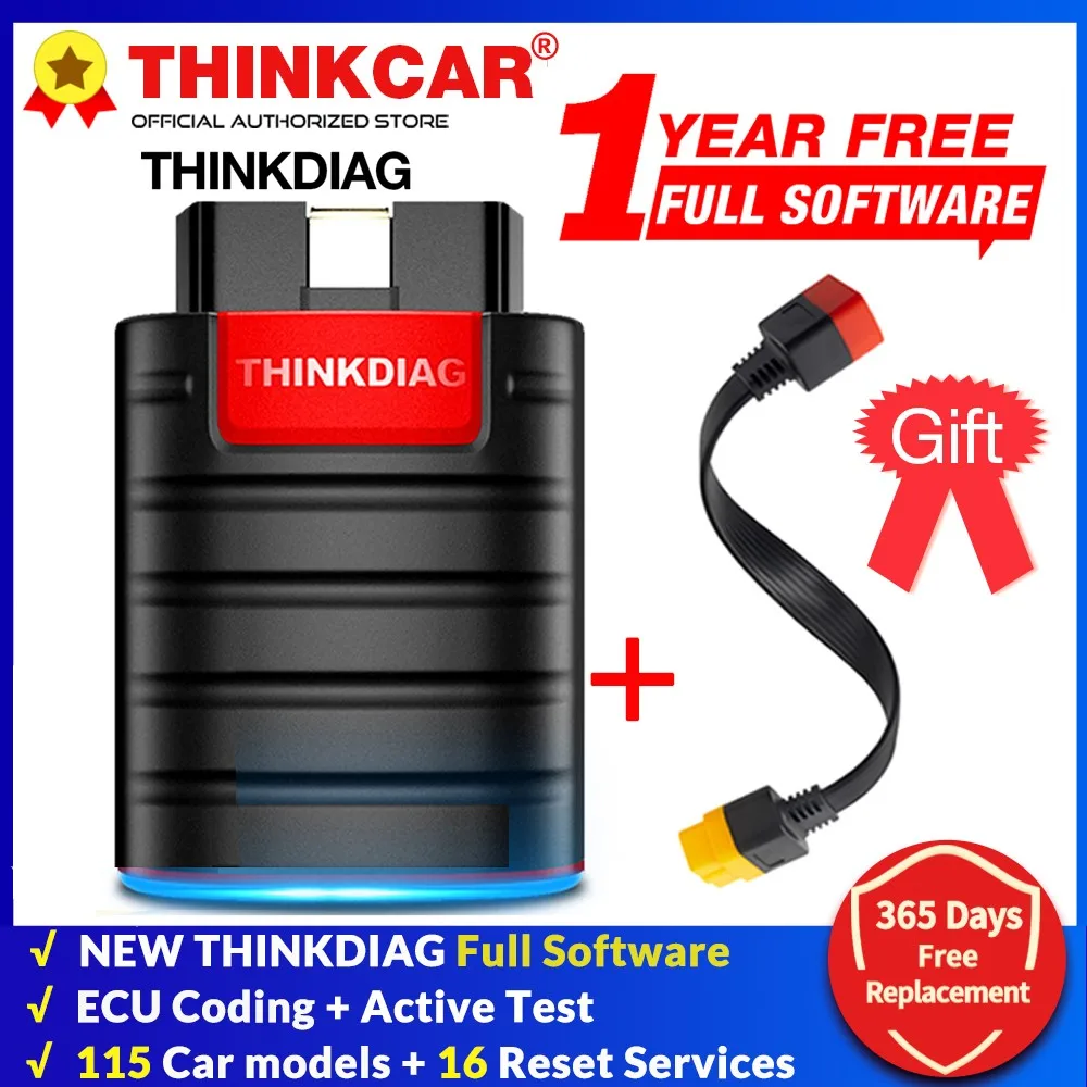 Tanio THINKCAR Thinkdiag V1.23.004 wszystkie oprogramowanie OBD2 pełny