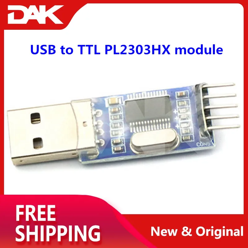 USB TTL PL2303HX USB к ttl PL2303HX модуль USB к последовательному порту Обновление MCU загрузки провода щеткой линии - Цвет: USB TTL PL2303HX