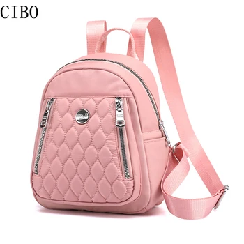

Waterproof Casual Women Backpack Fashion Diamond Rucksack 2019 Mochila Feminina Lightweight School Shoulder Bag for Teenagers