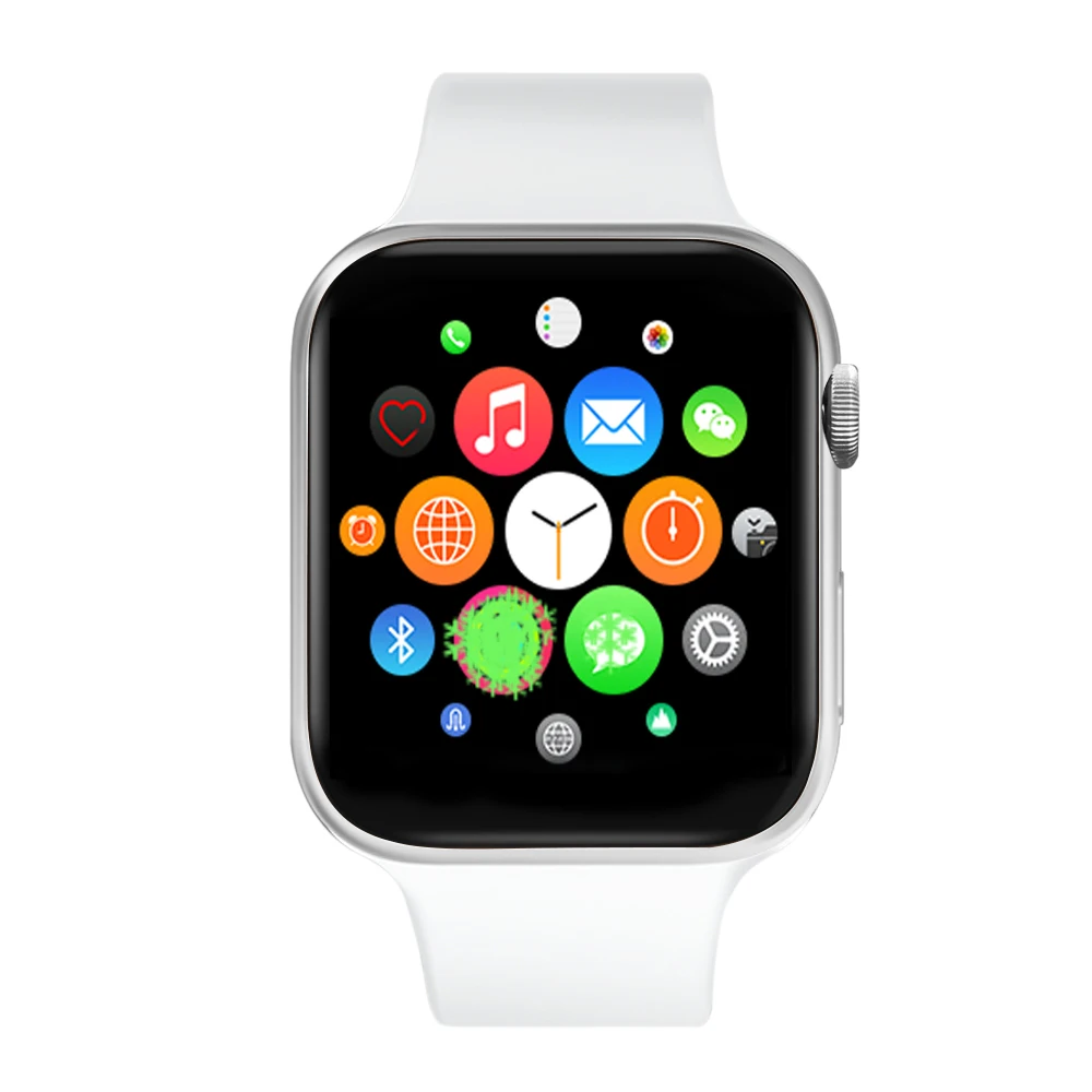Умные часы IWO 11, Bluetooth, 1:1, серия 4, gps, Inteligente Pulseira, умные часы на базе Android, для обновления IOS, IWO 10, 9, 8, 7, 6, 5 - Цвет: Серебристый