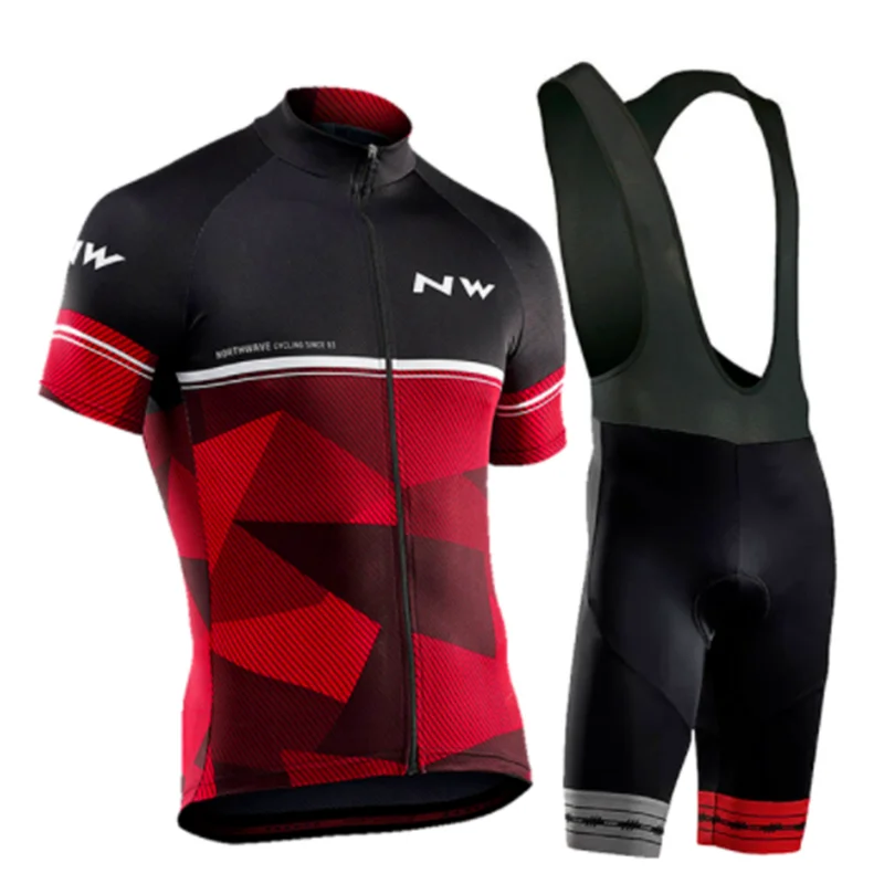Cycling suit Pro Team Jersey набор Мужская велосипедная Одежда для верховой езды летняя форма с короткими рукавами велосипедные гонки на дорогах одежда Ropa Ciclismo Maillot - Цвет: Cycling suit