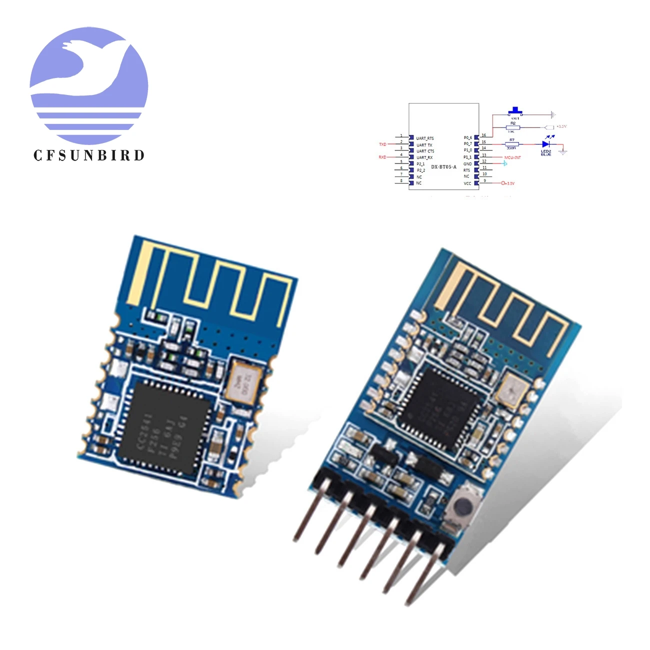 Bluetooth-модуль BT05-A 4 0 для arduino ble с последовательной задней планой BLE CC2540 CC2541
