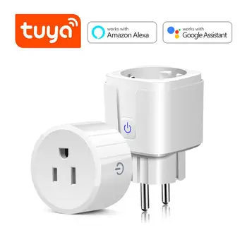 

WiFi Smart Socket Remote Control Home Electronic Adapter EU/US Power Adapter Voice Control Smart Plug Power For Home Life