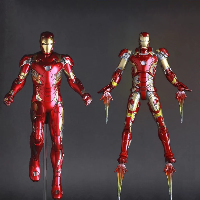 Сумасшедшие игрушки Железный человек Mark XLVI фигурка 1/6 масштаб окрашенная IronMan Mk46