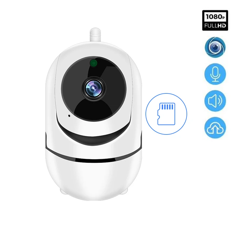 Wireless IP Camera Wifi 360 1080P CCTV Pet Mini Video Surveillance Baby Monitor ycc365 Smart Home | Безопасность и защита