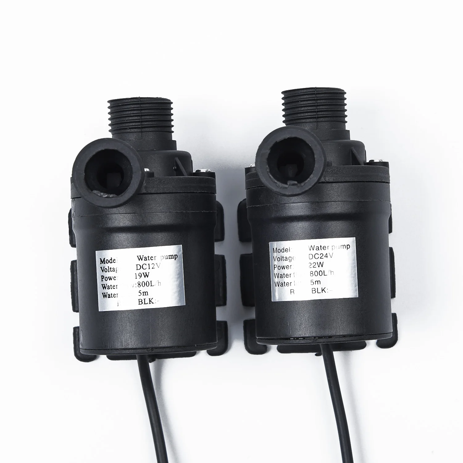 Лучший 800L/H DC 12V 24V Солнечный бесщеточный двигатель горячей воды циркуляционный насос для воды Z