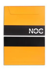 NOC летние игральные карты Волшебный покер Запечатанный магический реквизит Fuuny колода - Цвет: Цвет: желтый