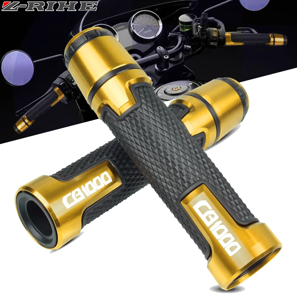 

Motorcycle 7/8" 22MM Handlebar Hand Grips Handle Bar End Cap For Honda CB1000R CB 1000 CB1000 R 2008-2016 2009 2010 2011 2012