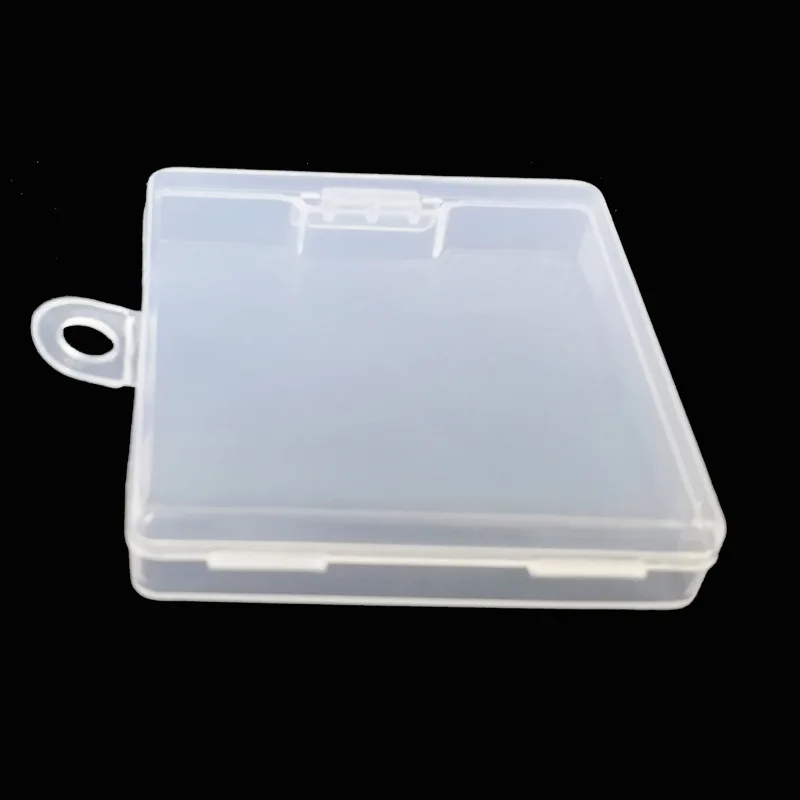 SD TF прозрачный держатель для карт памяти компонент PP упаковочная коробка пластиковая защита окружающей среды PP крюк Коробка карты памяти