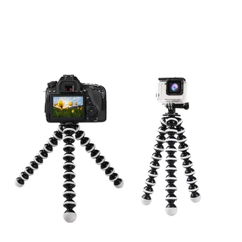 

Mobile Phone Holder Portable Desktop Mini Tripod GOPRO SLR Camera Photography Small Tripod Camcorder Mobilephone Tabletop Stand