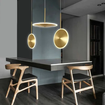 

modern ceiling chandeliers aluminum acrylic led strip pendant lamp living room dining room hotel room wire hanging lighting