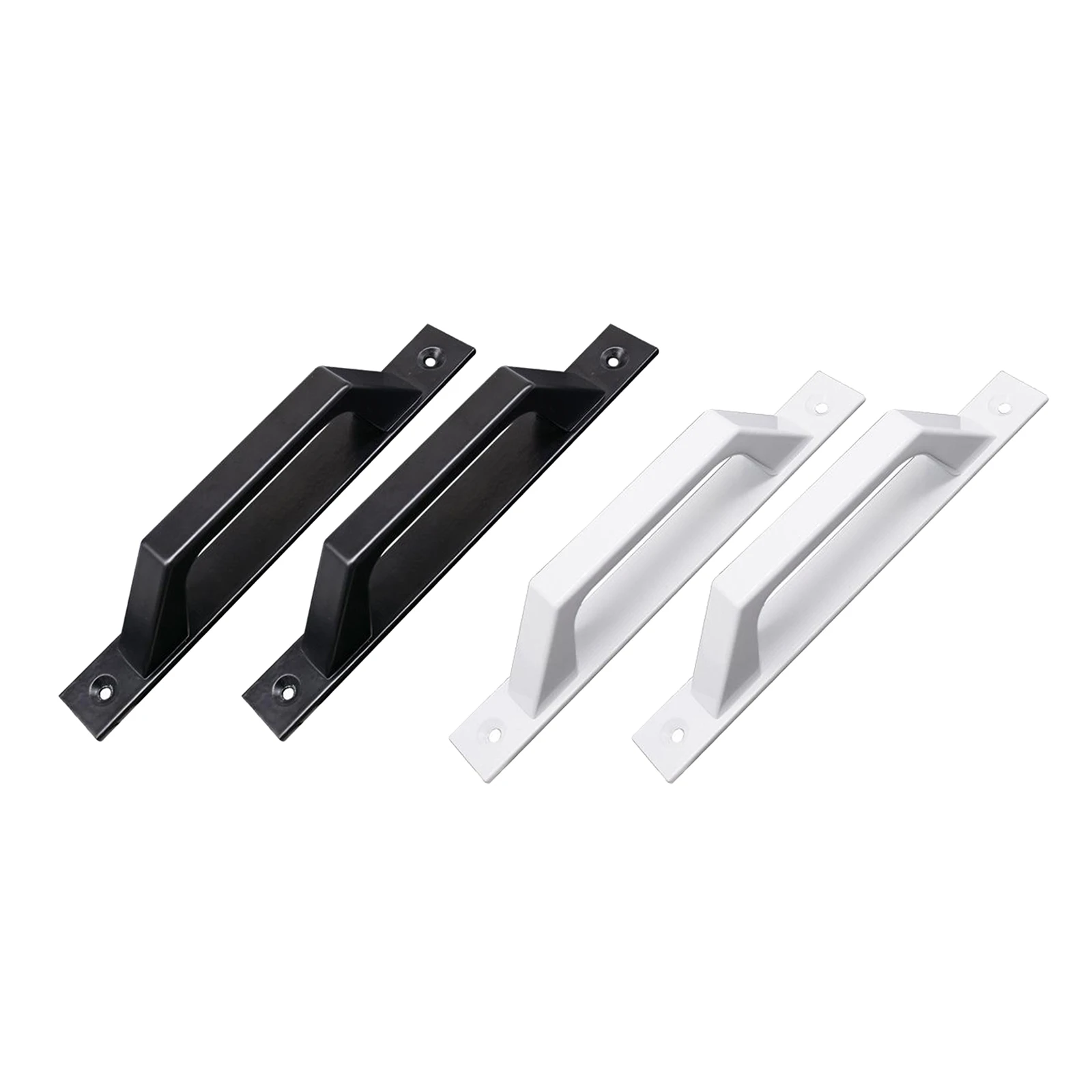 2 Pack Door Handle, Heavy Duty Decorative Sliding Pull Gate Barn Shed Garage