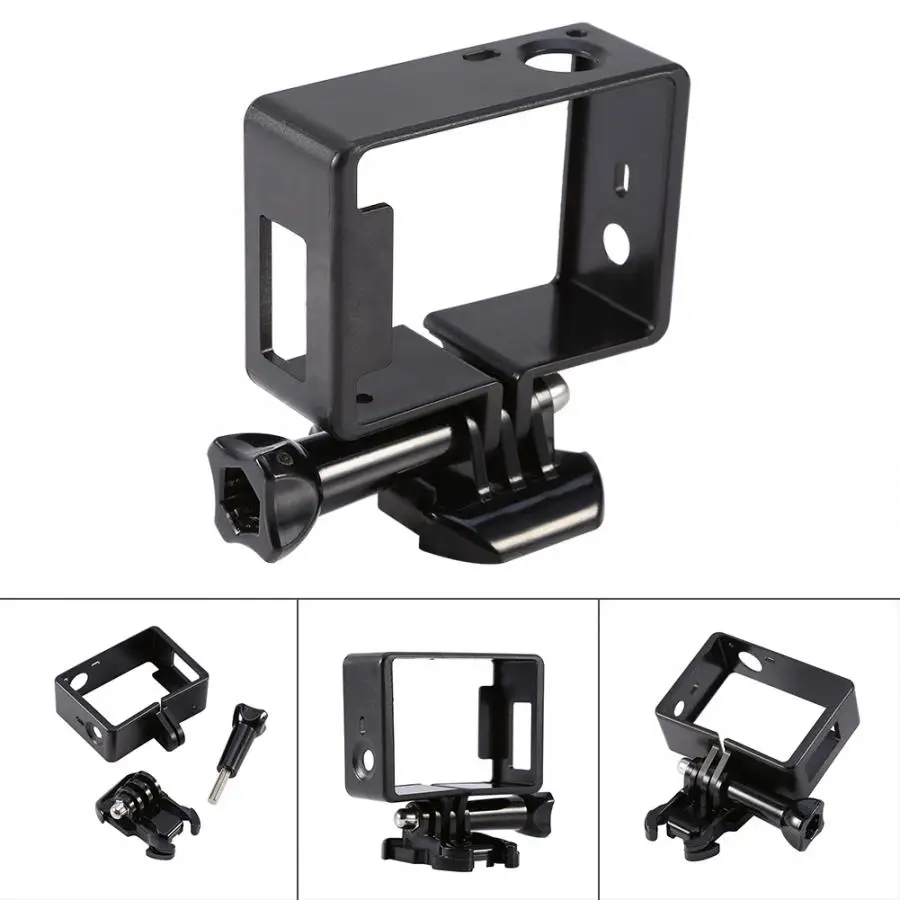 Чехол с боковой рамкой и базовым креплением для GoPro Hero 3, Hero 3+ и Hero 4, аксессуары для спортивной экшн-камеры