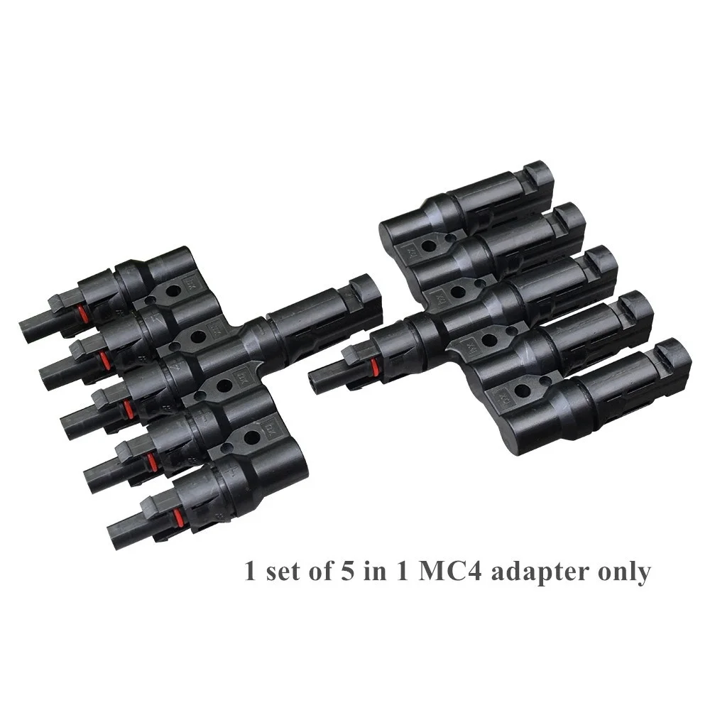 MC4 панель солнечных батарей адаптер 2 в 1/3 в 1/4 в 1/5 в 1/6 в 1 разъем кабель сплиттер Мужской и Женский адаптер для параллельного подключения