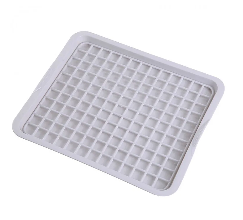 

Style Household Double Layer Water Draining Tray Multi-functional Desktop Storage Living Room Hollow out Fruit Bowl Tea Plates