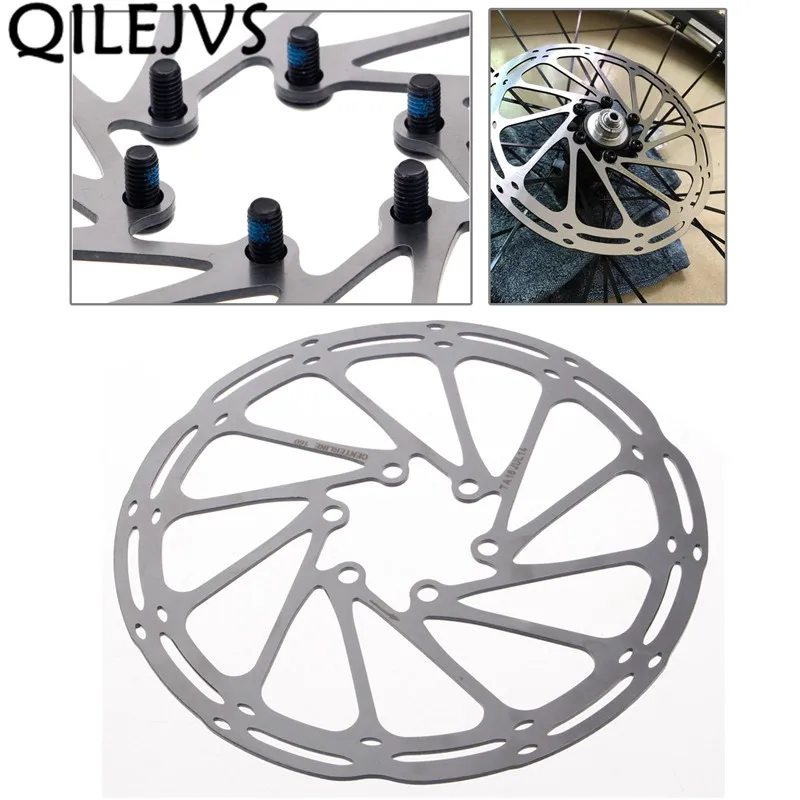 Stainless 160mm 6 Bolts Brake Disc Rotors Road Mountain Bicycle Bike Cycling MTB