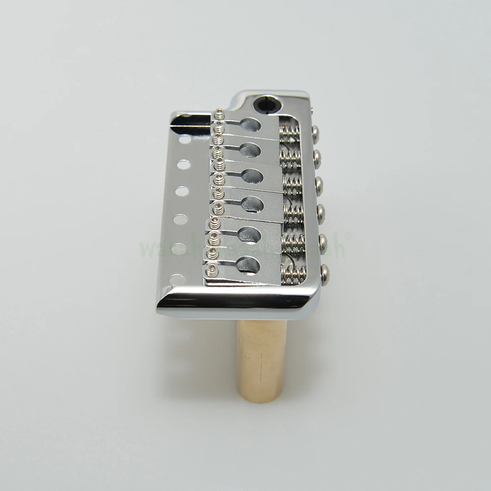 Ponte para Estilo Borda para Strat Usinado Ultra Latão 6 Parafusos Guitarra Tremolo Prs Faca Elétrica Estilo Cnc 52.5mm - Image 5