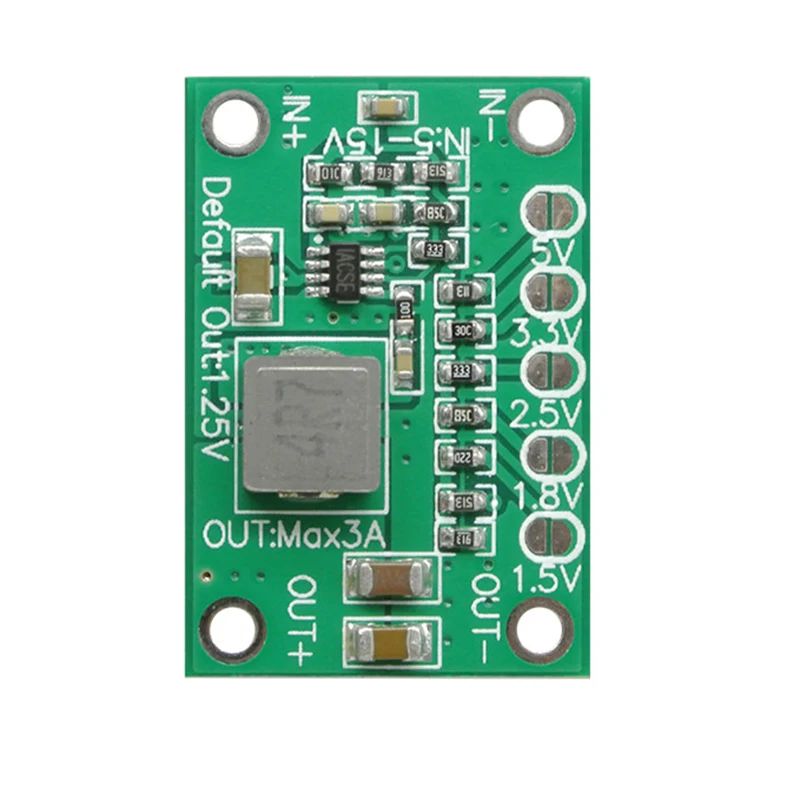 

10Pcs /Lot CA-1235 CA1235 Adjustable Buck Power Module 1.25V 1.5 1.8 2.5 3.3 5V Output 5-16V Input