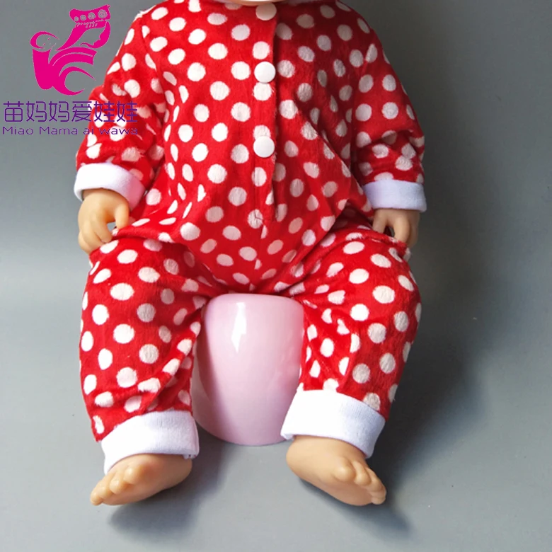 Куклы Плюшевый кролик пальто комплект со шляпой для 43 см новорожденных куклы одежда Брюки девочка 18 дюймов Кукла Одежда