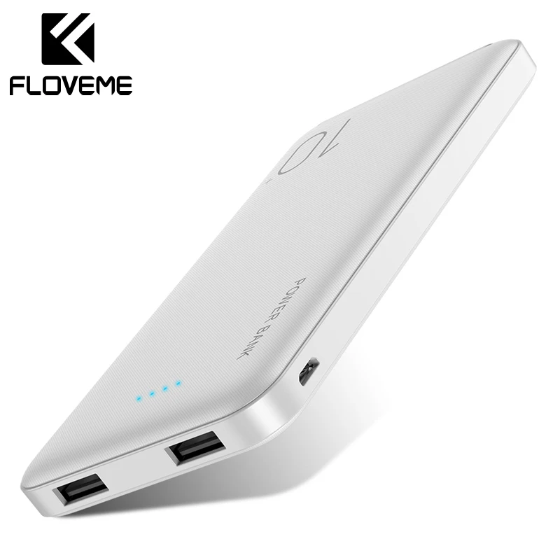  FLOVEME 10000 мАч power Bank для Xiao mi внешняя батарея портативное зарядное устройство двойной USB mi power bank Poverbank Bateria Externa Movil 