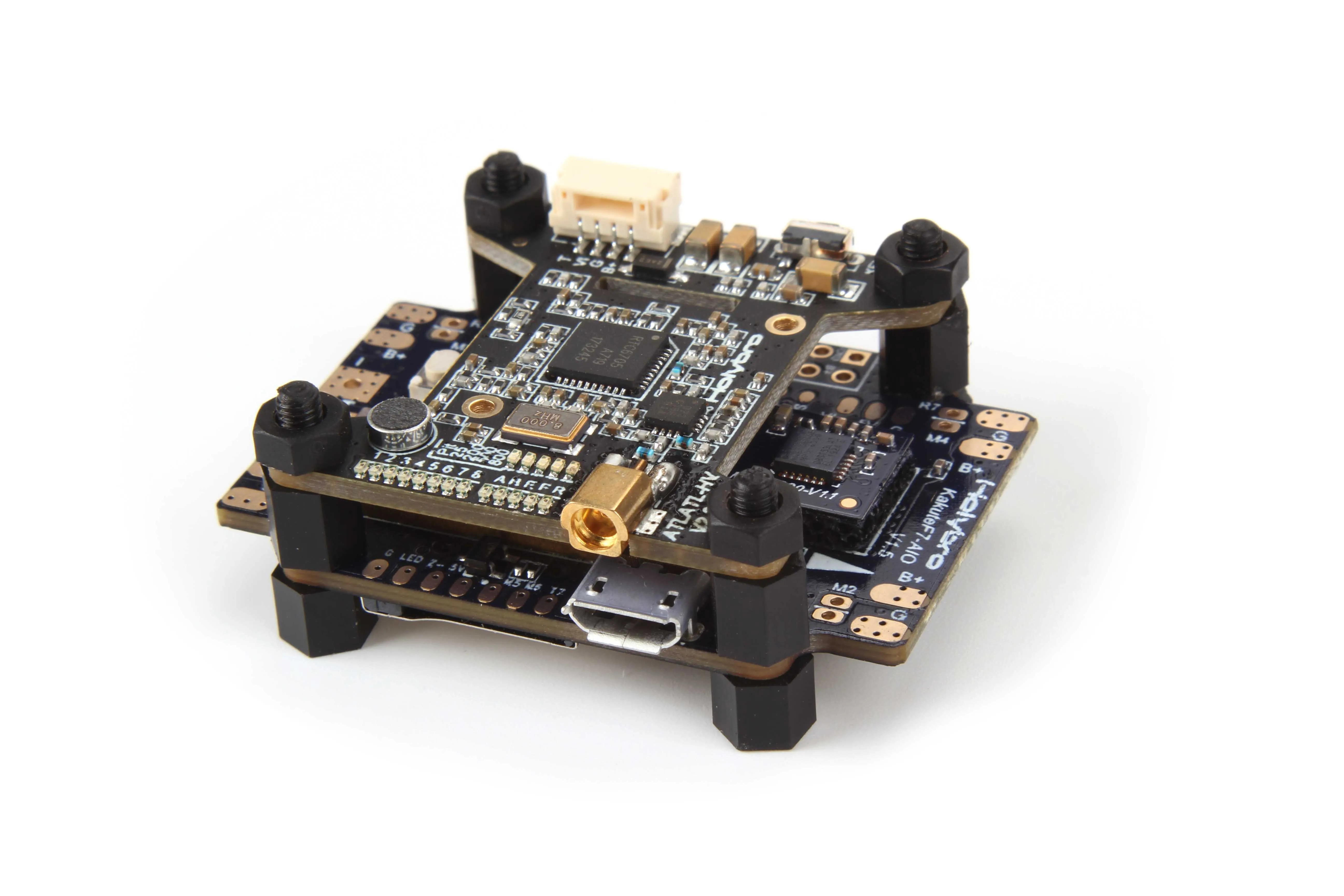 Holybro Kakute F7 AIO V1.5 Контроллер полета OSD PDB+ Atlatl HV V2 5,8G FPV передатчик для радиоуправляемого дрона