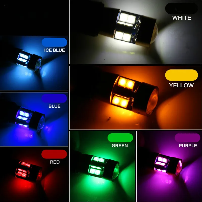 Автомобили лампада T10-3030-19smd Canbus W5w авто лампы Габаритные огни Светодиодный Voiture 12 v-24 v фонарь освещения номерного знака задний фонарь