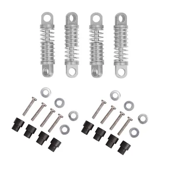 

4Pcs Alloy Shock Absorber Damper Oil Filled Type for Rc Hobby Model Car 1/28 Wltoys K969 K989 P929 Drift Rally Bigfoot