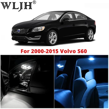 

WLJH Canbus No Error Car LED Light Bulb Dome Map Trunk Vanity Mirror License Lights Interior Package Kit For 2000-2015 Volvo S60