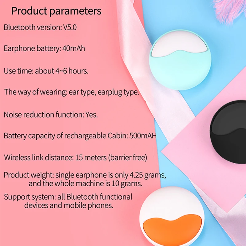 TWS 5,0 Bluetooth наушники туры беспроводной 3D стерео Hearphone гарнитуры наушники двойной микрофон с зарядным устройством IPX5 Водонепроницаемый