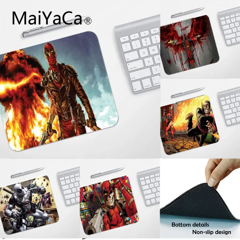Maiyaca High Quality Deadpool Unique Desktop Pad Game Mousepad