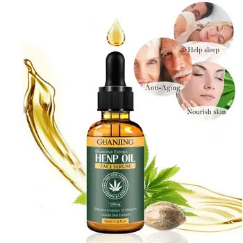 

30ml Massage Essential Oil CBD Oil Soomthing Pressure Pain Herbel Organic Hemp Seed Oil Improve Sleep Help Body Relieve Stress