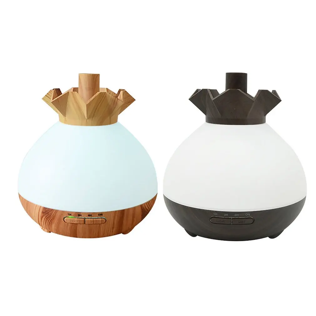 

XD808w Wifi Smart Aroma Humidifier Decorative Crafts Ornaments Usb Timer Portable For Home Bedroom Office (Wood Grain)