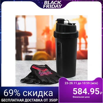 

Training set "Sport": shaker 600 ml, gloves 10 × 15 cm