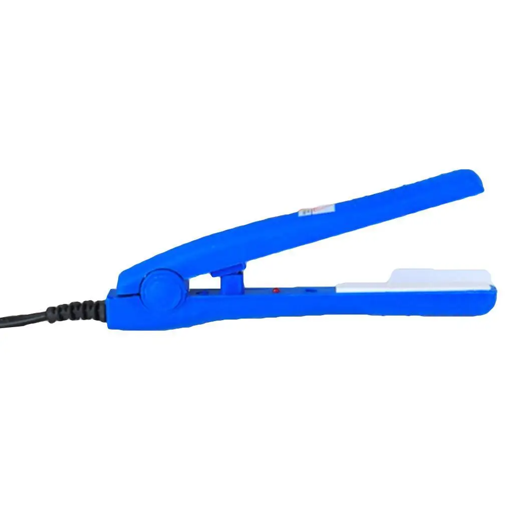 

Mini Electric Ceramic Hair Straightener Portable Straight Curl Hair Stick Curling Straightening Iron Splint Hairstyle Tool