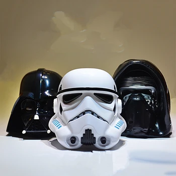 

Star Wars Helmet PVC Action Figures Collectible Model Hot Toy for Child the best Birthday Gift Toy storage box