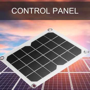 

Monocrystalline Solar Panel Waterproof Portable Outdoor USB 5V 10W Semi-flexible Solar Power LED Waterproof Easy Installation