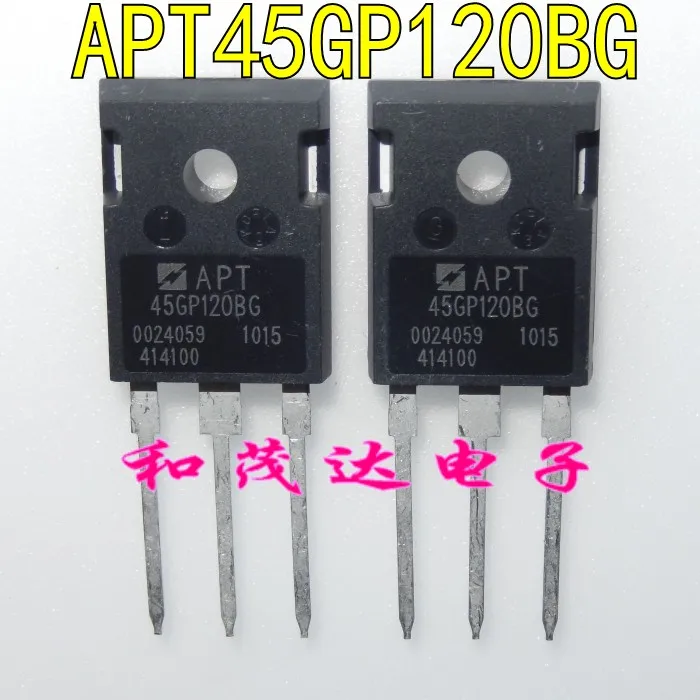 

Оригинальный Новый 2 шт./APT45GP120BG TO-247 TO247