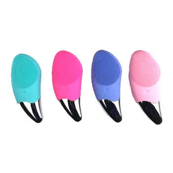 

USB Charging Silicone Cleansing Instrument Electric Wash Brush Washing Artifact Pore Cleaning Facial Massage Relaxation