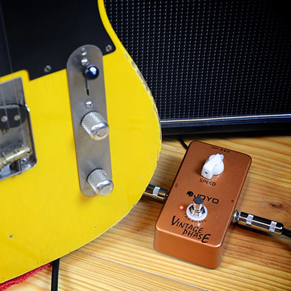 JOYO JF-06 Vintage Phase Guitar Pedal Effect Classic Phaser Sounds of The 70's Guitar Pedal (3)