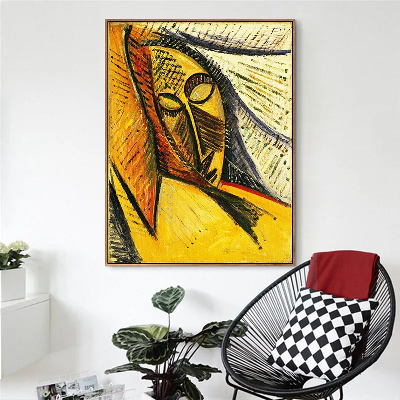 

Sleeping Women Picasso Abstract Oil Painting Replica Canvas Painting Wall Art Posters For Living Room Bedroom Home Decoration