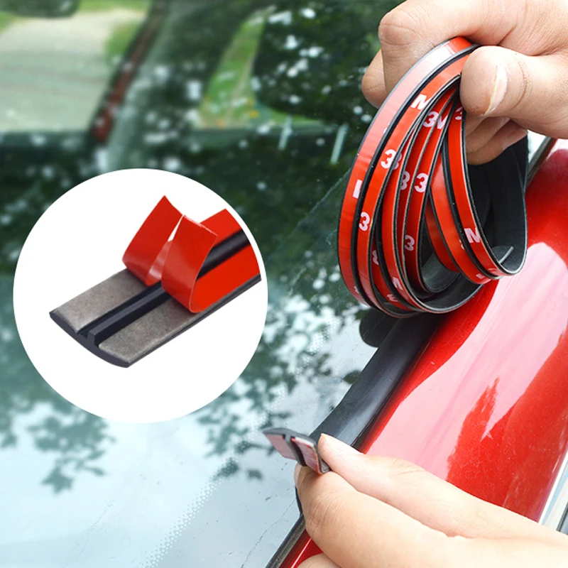 Car Window Edge Windshield Roof Rubber Sealing Strip Sticker For Renault Koleos Megane Scenic Fluence Laguna Velsatis | Автомобили и