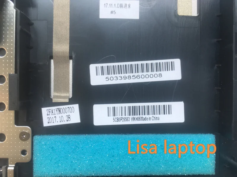 Для lenovo 7000-14 520S-14 C shell клавиатура серый украинский 5CB0P26563