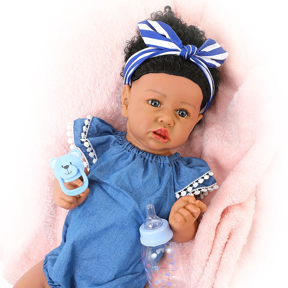 24 дюйма перерожденные куклы младенцы, 60 см Реалистичная кукла-новорожденная из реалистичный полный Силиконовый тело куклы в воде игрушки Bonecas год подарок