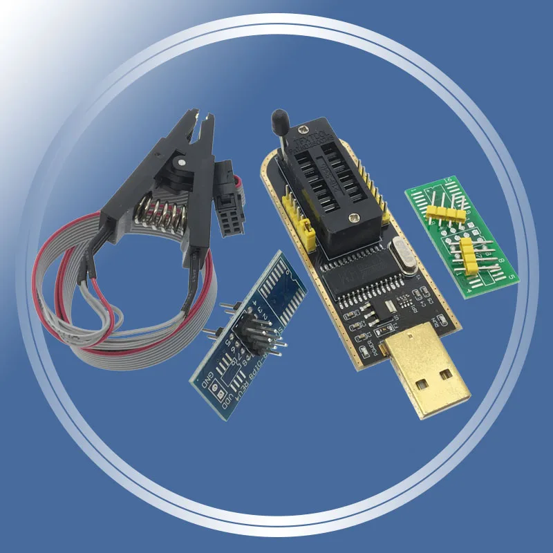 Test Base EZP2019 USB SPI Programmer Support 24 25 93 EEPROM Flash Bios CJ