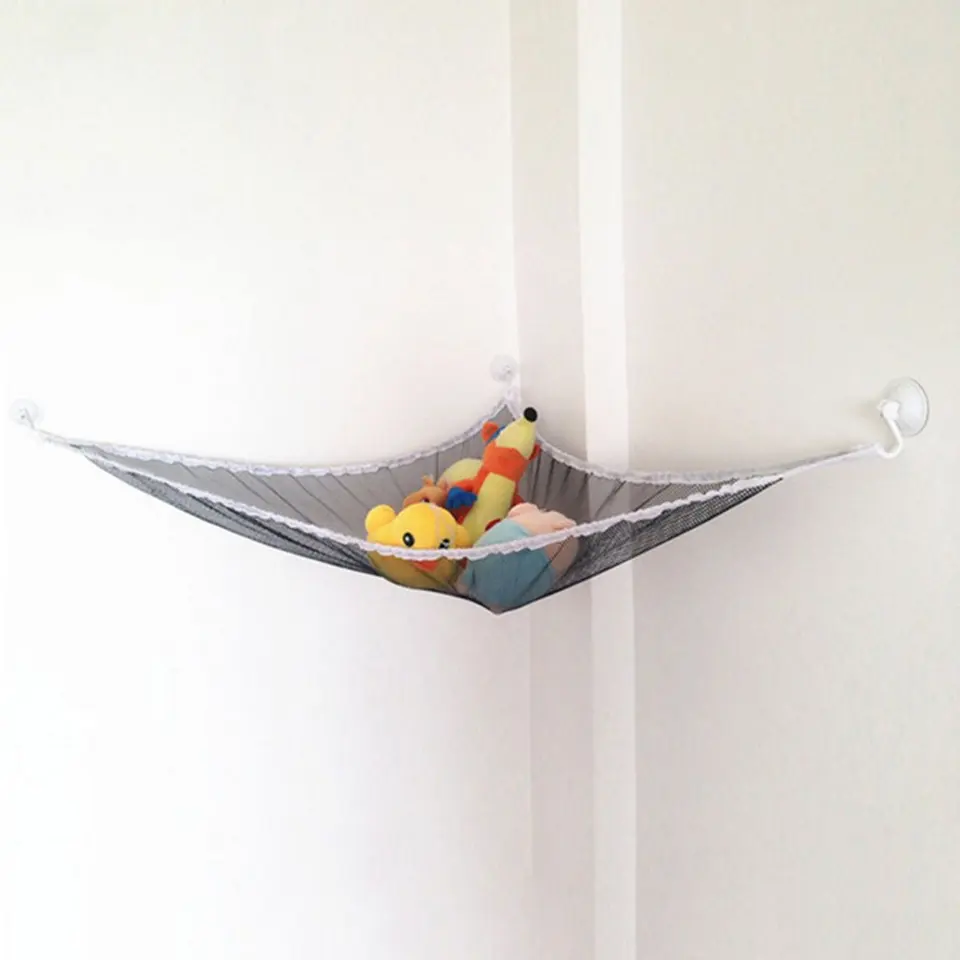 New Toy Hanging Hammock Organizer Storage Net Baby Plush Toys Mesh