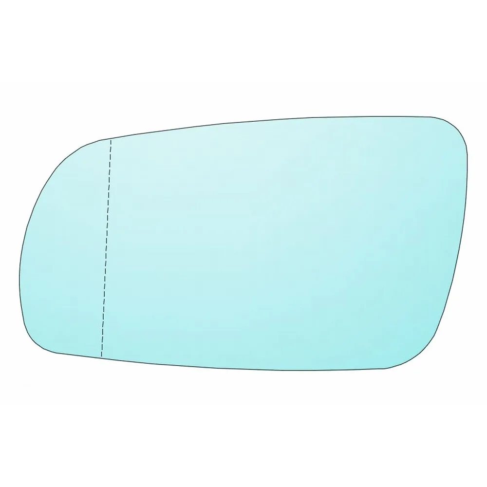 Mirror element left Volkswagen Passat B5 c 1997 to 2001 year асферика blue without heating mirror for car | Автомобили и