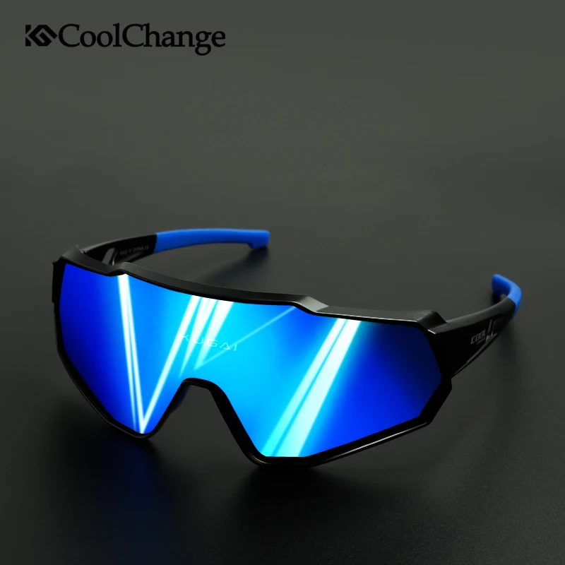 Coolchange велосипедные очки UV400 Спорт на открытом воздухе поляризованные MTB Eyeswear Бег