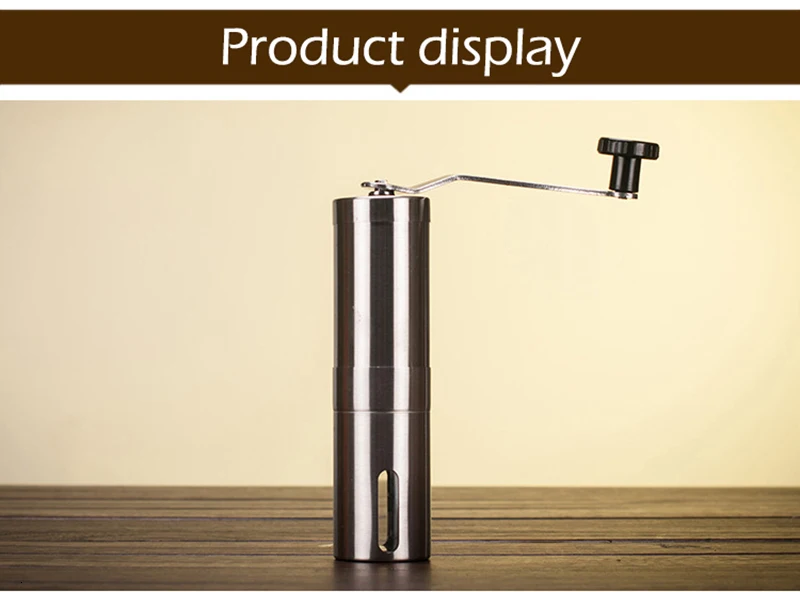 Silver Coffee Grinder Mini Stainless Steel Hand Manual Handmade Coffee Bean Grinders Mill Kitchen Grinding Coffee Making Tools 15 Silver Coffee Grinder Mini Stainless Steel Hand Manual Handmade Coffee Bean Grinders Mill Kitchen Grinding Coffee Making Tools