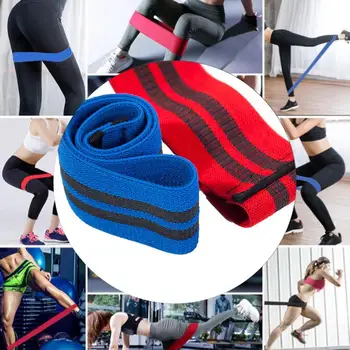 

Durable Hip Circle Band Yoga Anti-slip Gym Fitness Rubber Band For Fitness ElasticTraining Legs Thigh Glute Butt Squat Mini Band